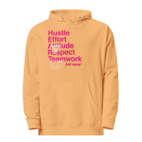 Team Heart unisex midweight hoodie - Thumbnail 1