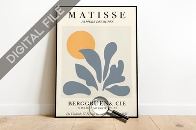 Henry Matisse - reproduction poster - HQ digital image ready to print