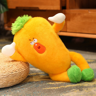 Funky Carrot Doll Plush Toy