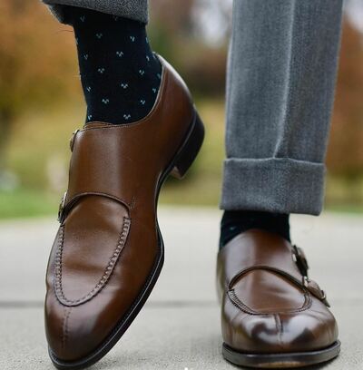 Handmade Premium Choice Monk Style Formal Shoes For Men's 7-13 US