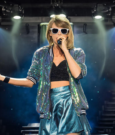 Taylor Swift 1989 Sequin Jacket in Green