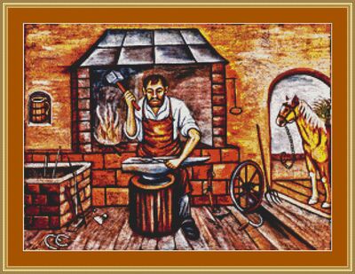 The Forge Cross Stitch Pattern