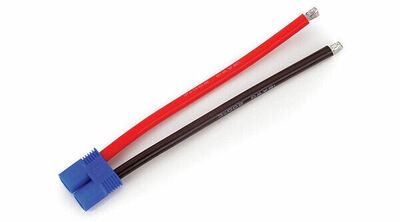 E-flite EFLAEC304 EC3 Male Connector & Extension W/4" 13GA Wire