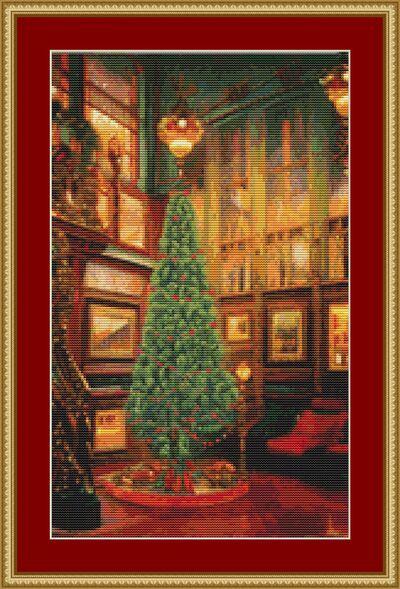 Christmas Tree Cross Stitch Pattern