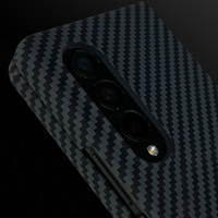 Carbon Fiber Pattern Case For Samsung Z Fold W SGNE04 - Thumbnail 2