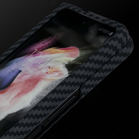 Carbon Fiber Pattern Case For Samsung Z Fold W SGNE04 - Thumbnail 4
