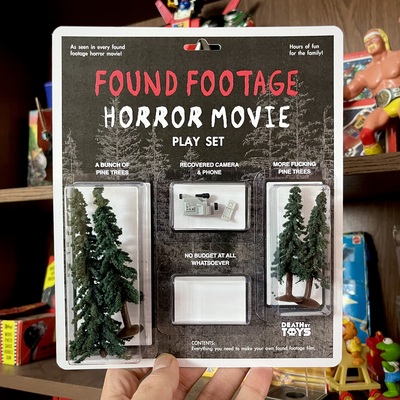 Found Footage Horror Play set