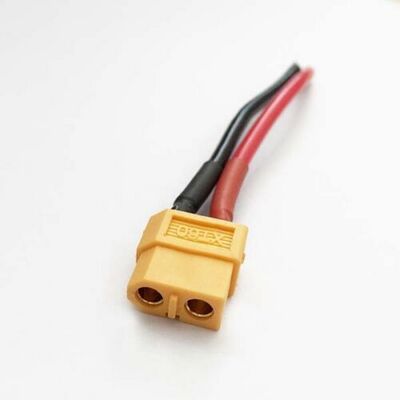 XT60 Female Pigtail RC Battery Connector With 14AWG Wire