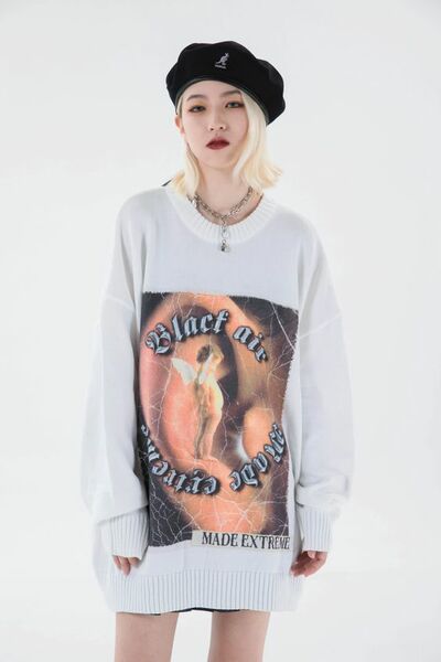 BLACK AIR Angel Knit Sweater