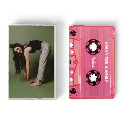 Heavy For A While - Pink Translucent Cassette Tape