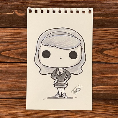 Original concept sketch - “wishlist” daphne