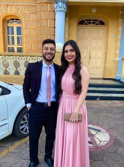 Simple Pink A-line Prom Dresses