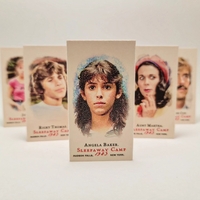 Sleepaway Camp Five (5) Piece Custom Horror Movie Vintage Trading Card Set - Thumbnail 1