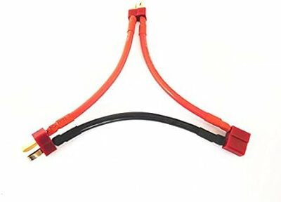 Deans Series Battery Connector Cable W/12AWG Silicone Wire