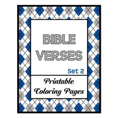 Bible Verses Set 2_Printable Coloring Pages