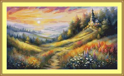 Meadow Cross Stitch Pattern