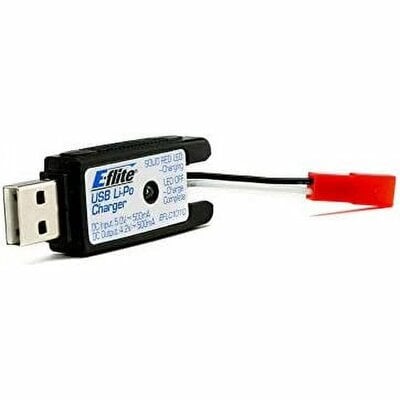 E-flite EFLC1010 1S USB Li-Po Charger 500mA JST