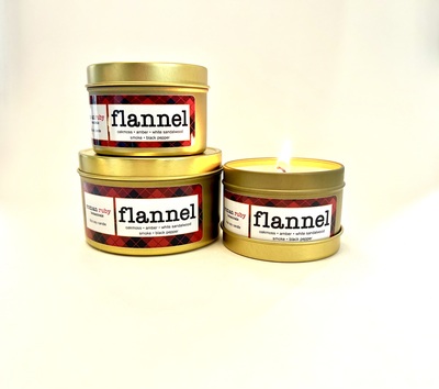 Flannel Candle 4oz