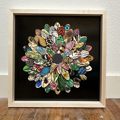 "Symbiosis" Limited Edition 3D Print in Frame