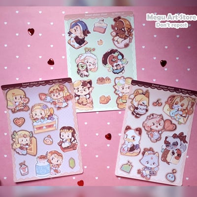 Sweet Sticker sheets
