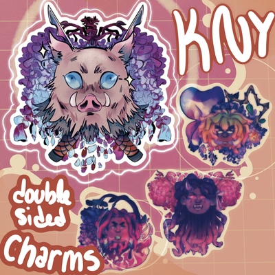 Demon Slayer Charms (Kamaboko squad)