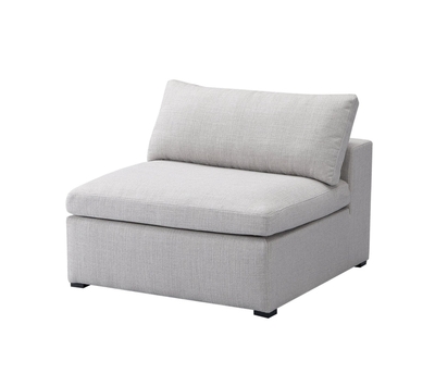 Inès Sofa - 1-Seater Single Module - Opal Fabric