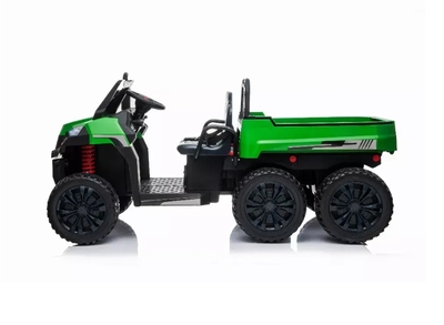 24V 4x4 Freddo Toys Tractor Trailer 2 Seater Ride on - A730-Green