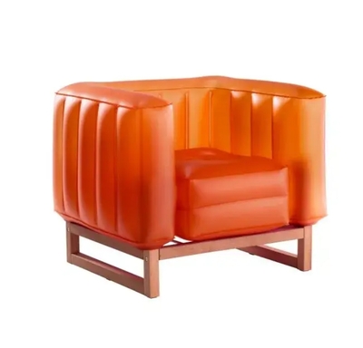 YOMI ARMCHAIR EKO WITH LIGHTING WOOD Frame - FYCBEKO05OT