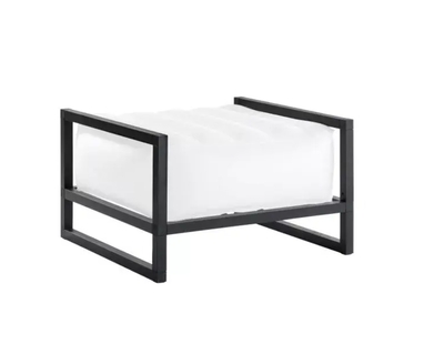 YOKO POUF EKO WITH LIGHTING ALUMINIUM Frame - PYKCNEKO02BT