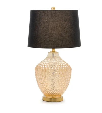 Textured Glass Lamp - 88108DS