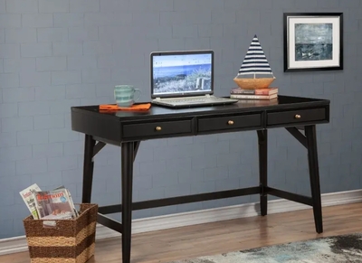 Flynn Large Desk - 966BLK-66