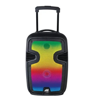 Portable Bluetooth Blaze Party Speaker with Full Glow Disco Lights - NDS-1215