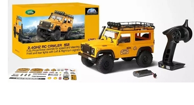 1:10 Scale Land Rover "Camel Trophy" Suv With Lights, 2.4 Ghz And Rechargeable Batteires - W28079-CIS98