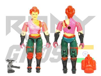 GI Joe Funskool Zarana (Pink Gloves Variant)