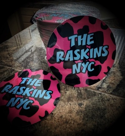 The Raskins Official Skater Stickers
