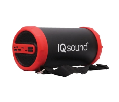 3" Portable Bluetooth Speaker - IQ-1606BT RED