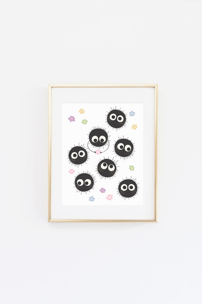 Soot Sprites Print
