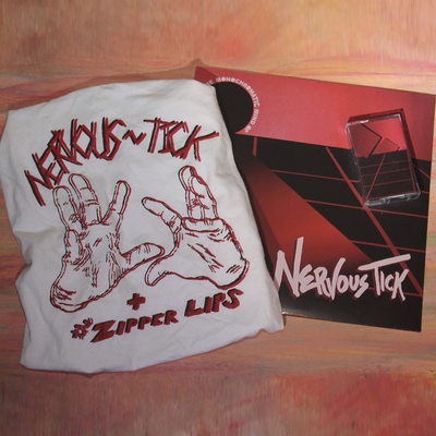 ultimate package - NERVOUS TICK AND THE ZIPPER LIPS - 'The Monochromatic Mind of Nervous Tick' LP