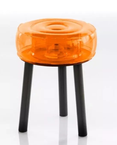 FLOOFY STOOL EKO ALUMINIUM Frame - TAFLCNEKO05OC