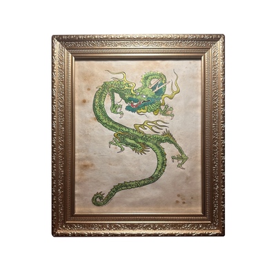 "Illuminated Dragon 2024" Illustration - 8x10