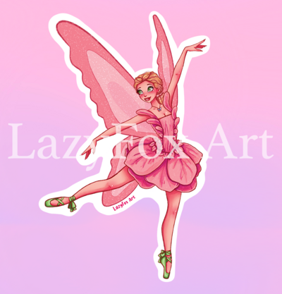 Fairytopia mariposa sticker