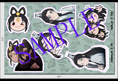 BUNDLE ANY 4 Windmaster LARGE Die Cut Stickers