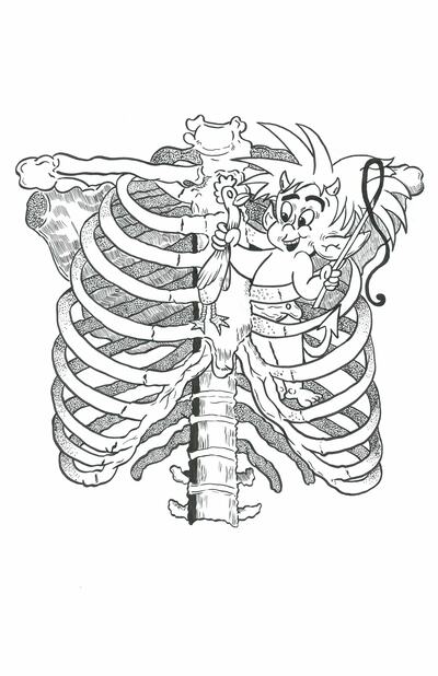 Original Art from MELVINS/BORIS Gig Poster