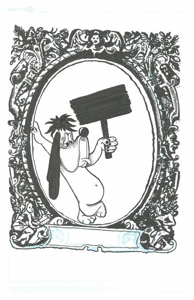 Original Art from Jon Spencer Gig Poster