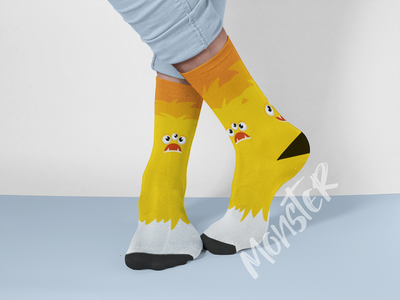 Funny Monster Socks