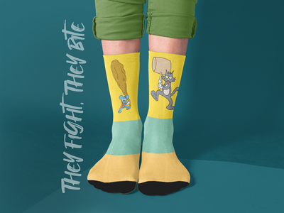 Itchy and scratchy Socks