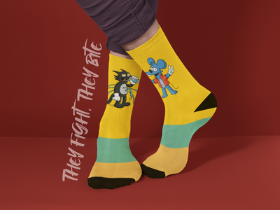 Itchy and scratchy Socks