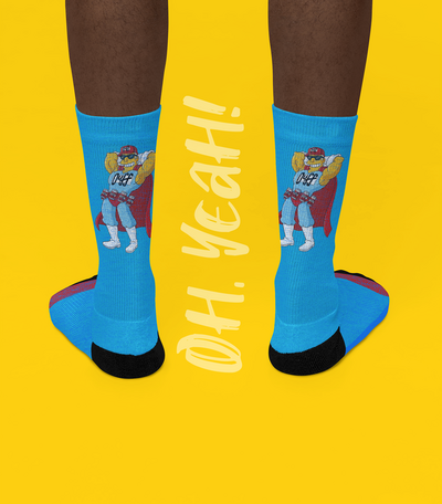 Duff Beer Socks, Duff Man Socks