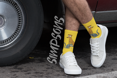 Santa's Little Helper and Snowball Socks