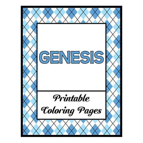 Genesis_Printable Coloring Pages · Linda's Digi Creations · Online